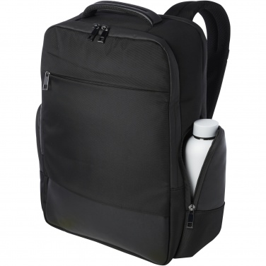 Logotrade liikelahjat mainoslahjat tuotekuva: Expedition Pro 15,6 tuuman GRS-kierrätetystä materiaalista valmistettu reppu kannettavalle 25 l